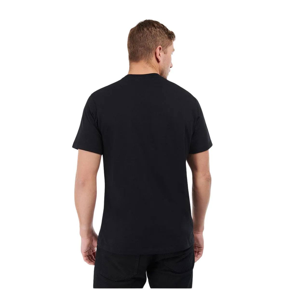 T-shirt Uomo Barbour International Radok Pocket Nero