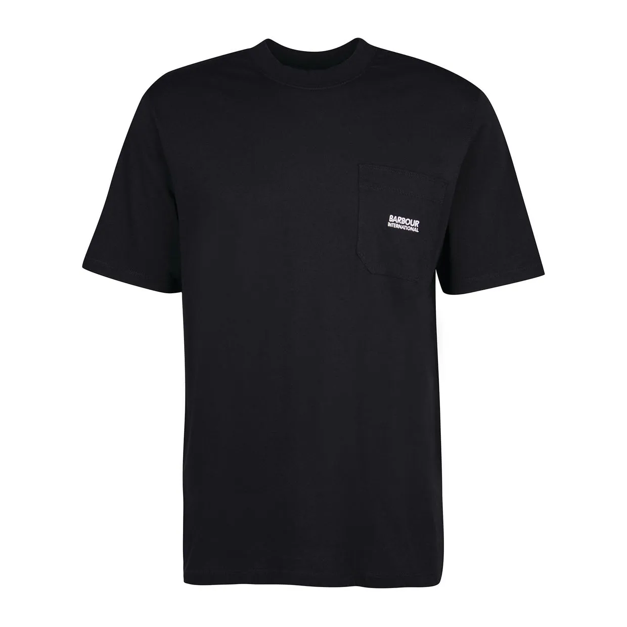 T-shirt Uomo Barbour International Radok Pocket Nero