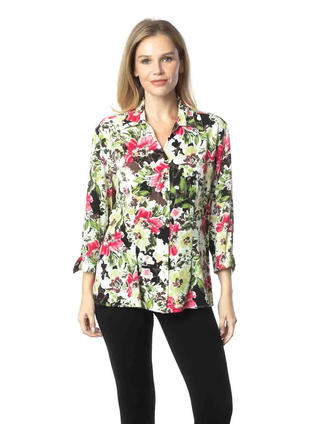 Tianello TENCEL™ "Xandra" Print "Suzy" Blouse