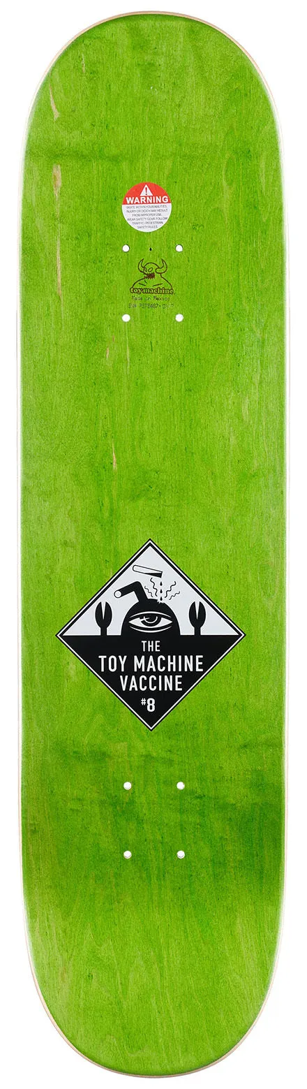 TOY MACHINE DECK 8.25 X 31.88 AXEL BRAIN STEALER