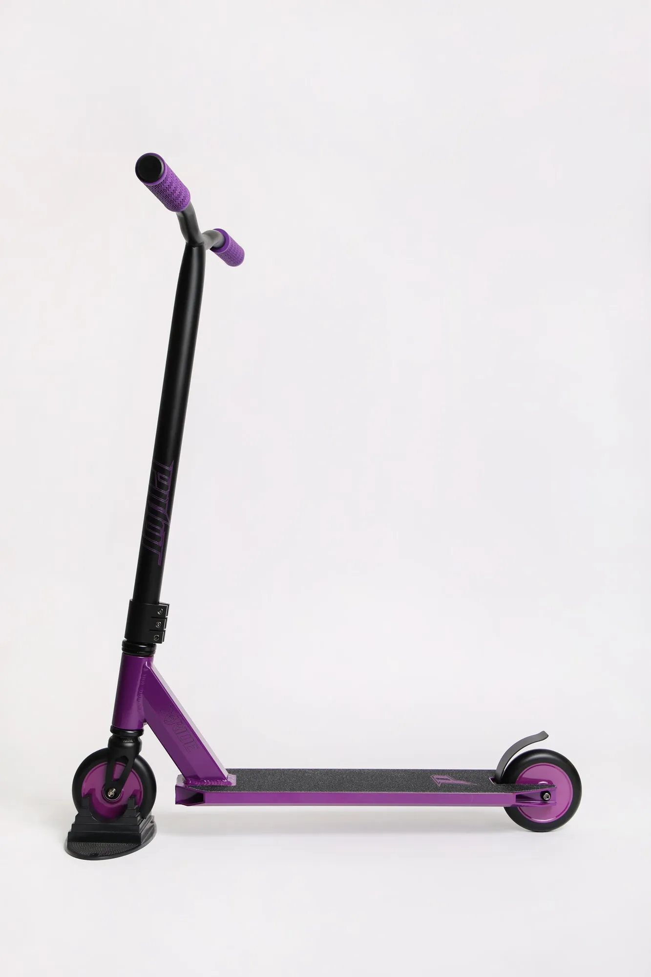 Trottinette X-Ride Violette et Noire Pivot