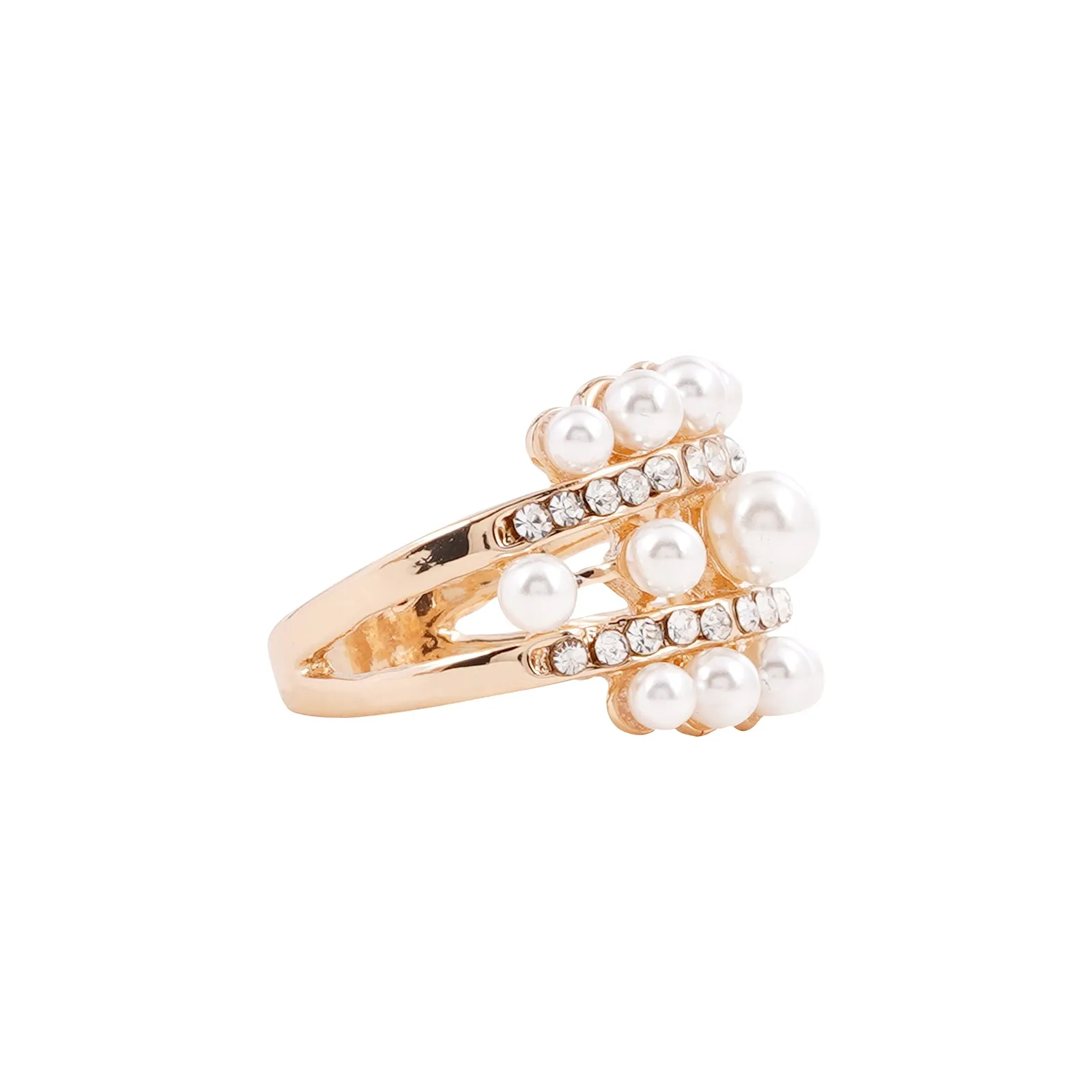 Undine Pearl Gold Ring