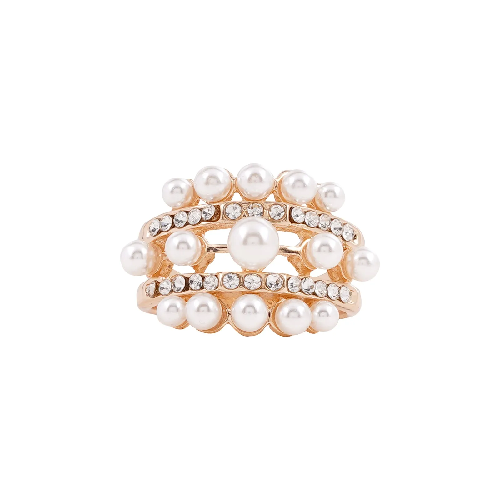 Undine Pearl Gold Ring