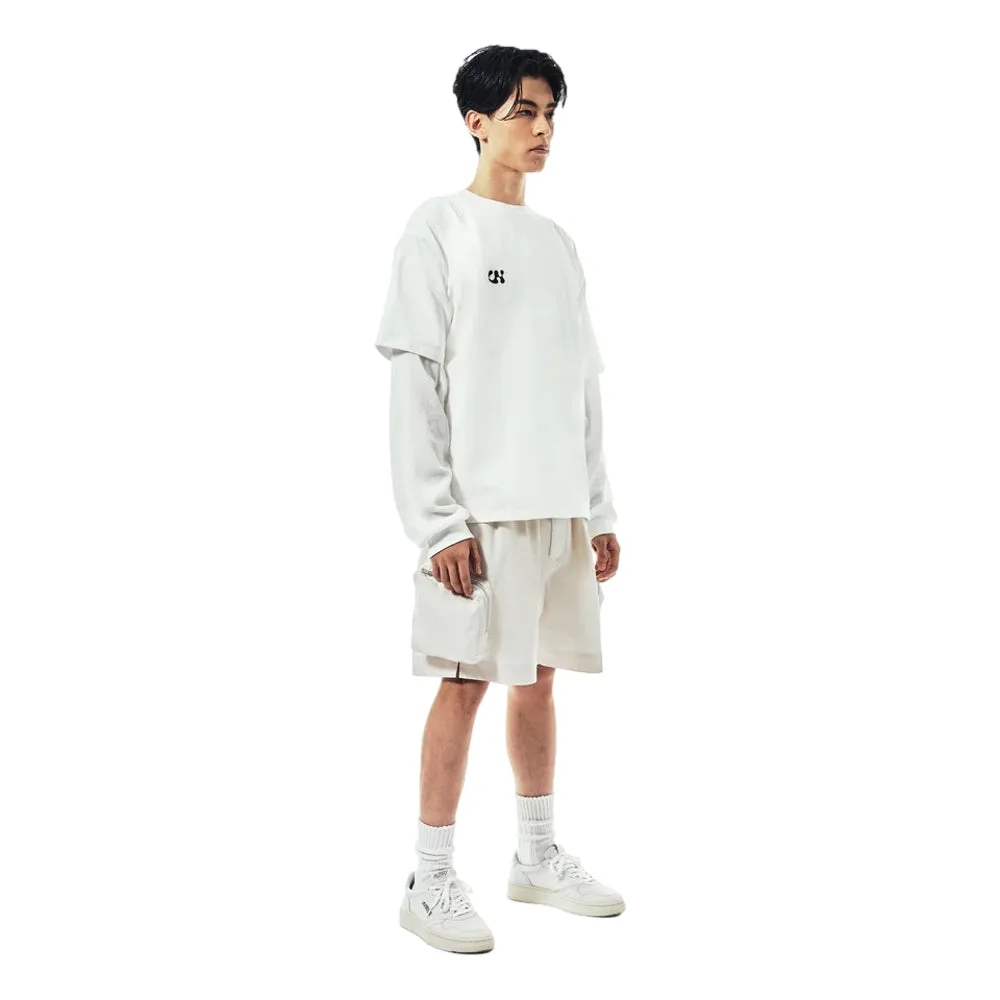 UNTITLED 003 [UN] LOGO T-SHIRT-WHITE