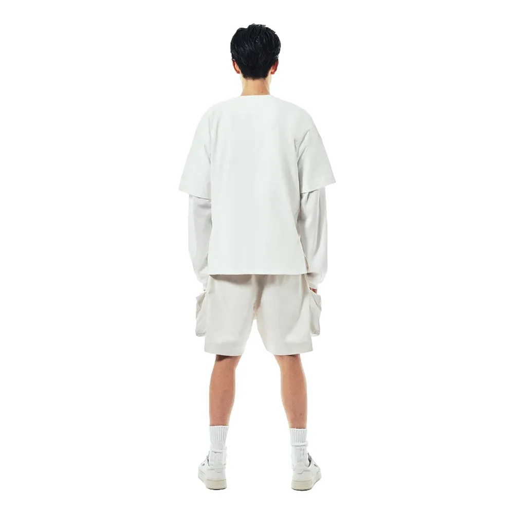 UNTITLED 003 [UN] LOGO T-SHIRT-WHITE