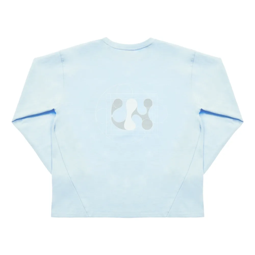 UNTITLED 007 [UN] LOGO ANATOMY L/S T-SHIRT-PLEIN AIR