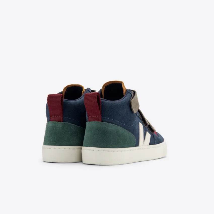 VEJA SNEAKERS SMALL V-10 MID SUEDE DV0303028C MULTICOLOUR