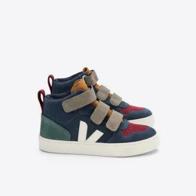 VEJA SNEAKERS SMALL V-10 MID SUEDE DV0303028C MULTICOLOUR