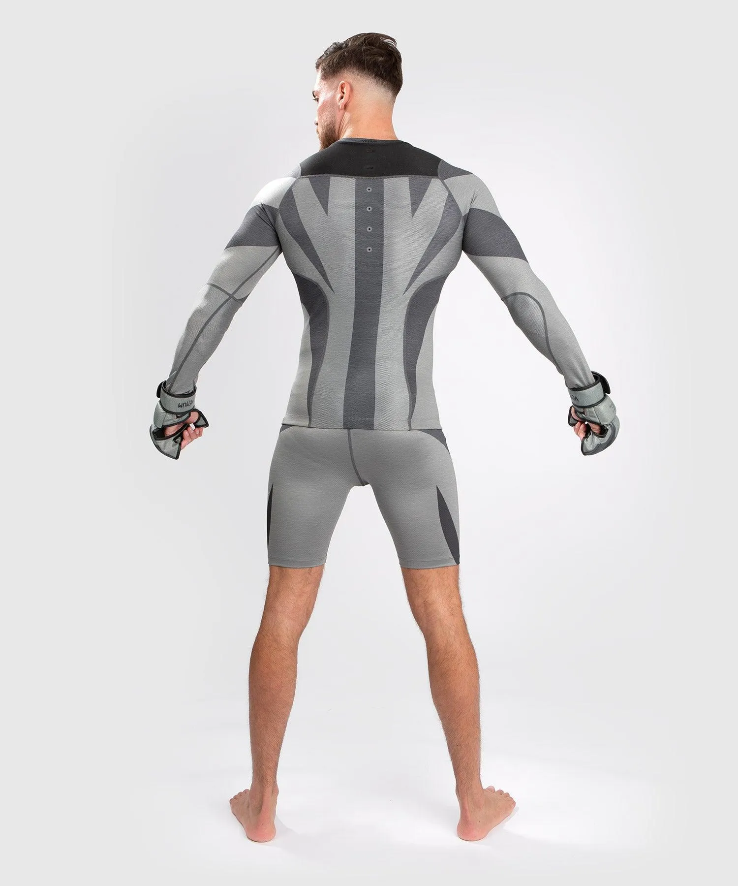 Venum Stone Rashguard - Long Sleeves  - Mineral Green