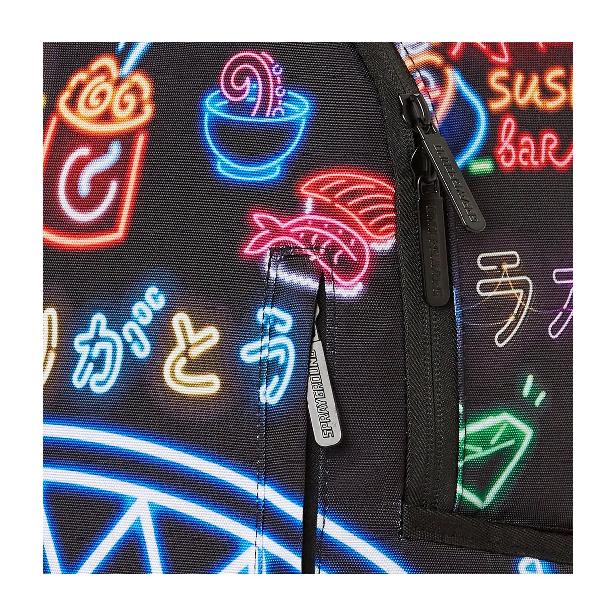 Zaino Sprayground Neon Shujuki Nero Multicolor